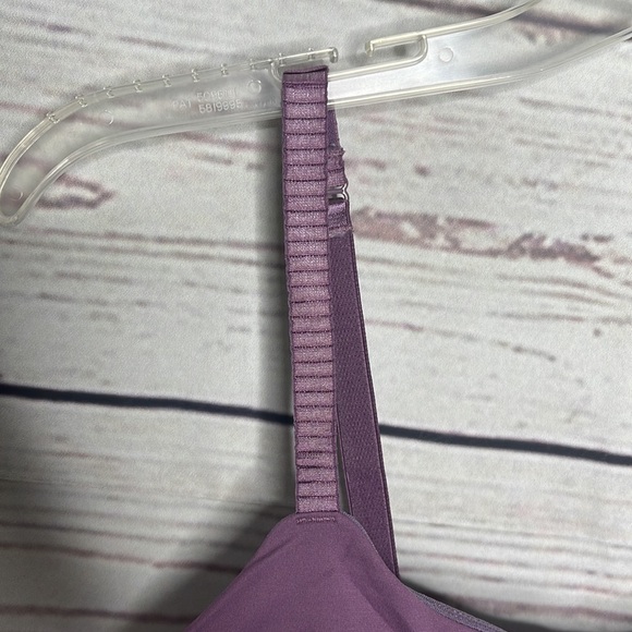 Lululemon Purple Ruffle Bralette Tank Top Sz 8! - Picture 3 of 8
